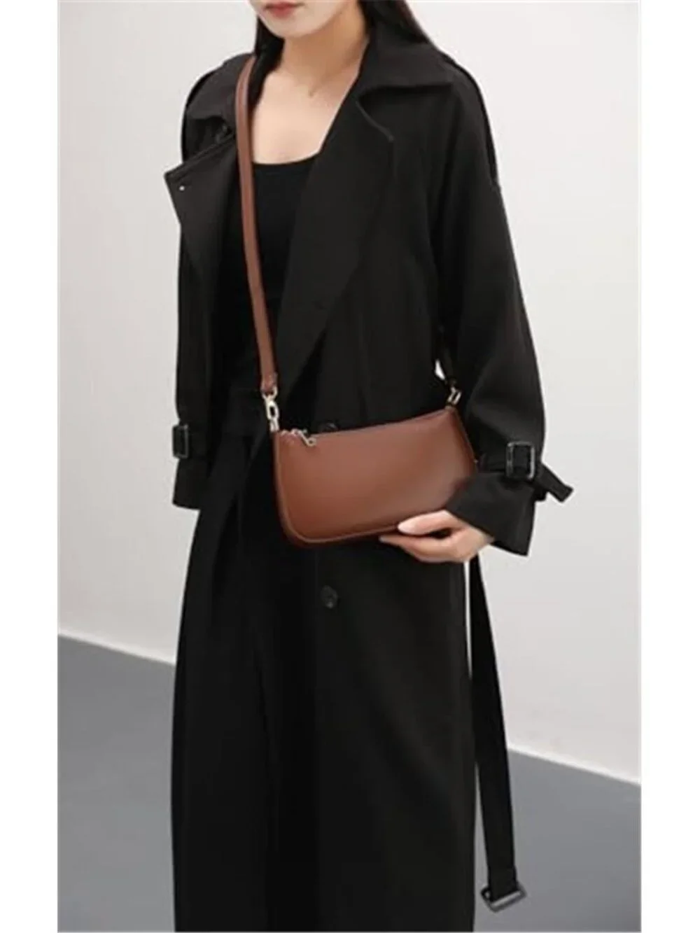 Womens Y2K Hobo Bag Vegan Leather Shoulder Purse Underarm Retro Handbag
